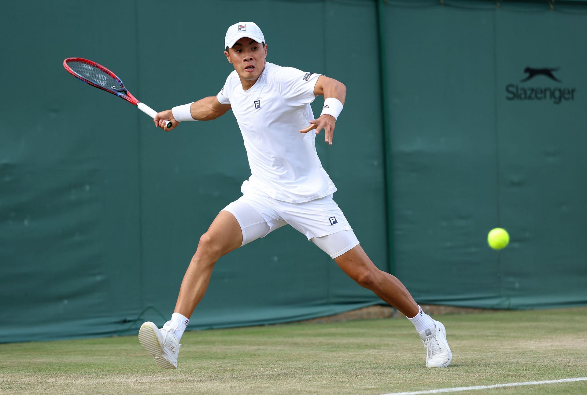 Brandon Nakashima at Wimbledon 2025. (Photo: Getty)